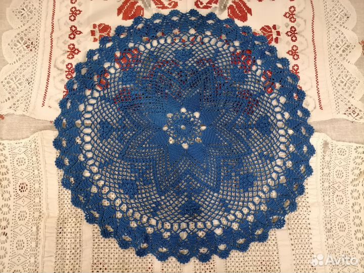 Салфетки вязаные крючком