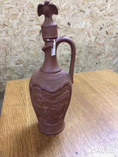 Бутылка глиняная Грузия. Раритет