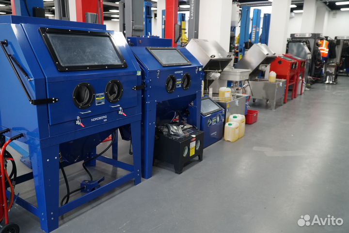 Пескоструйная камера nordberg NS4, 420 л