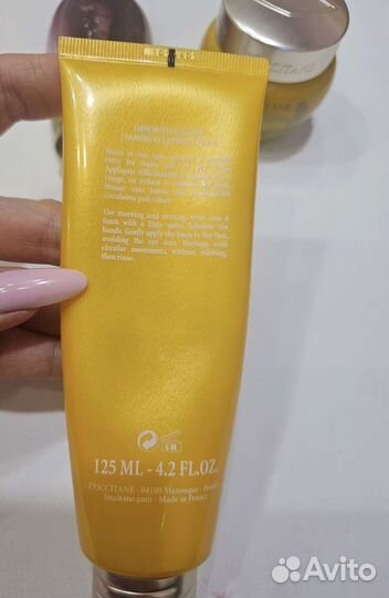 Крем пенка loccitane