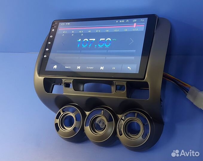 Магнитола Honda Fit 2001-2007 Серая