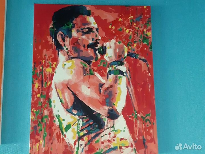 Картины по номерам раскрашенная