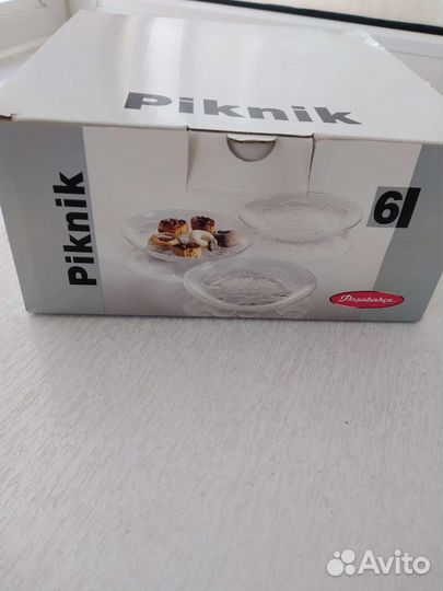 Подарочный набор тарелок Pasabance/Piknik (новый)