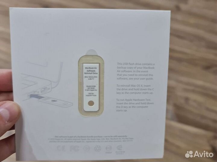 Macbook air software reinstall drive 1