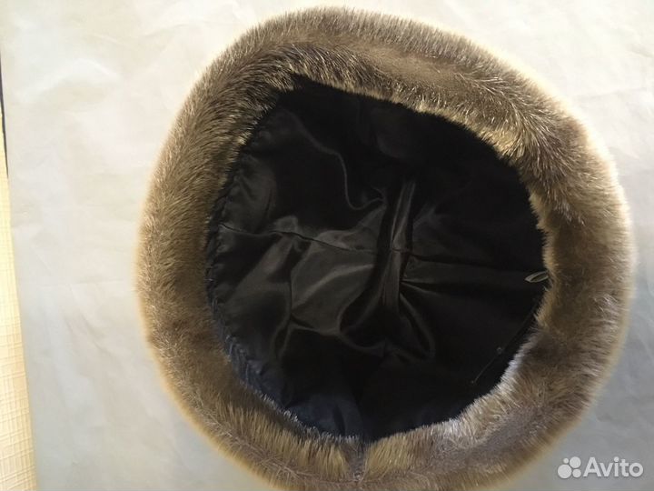 Шапка нутриевая 56-57 р