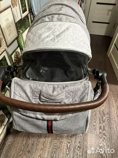 Детская коляска - трансформер 2в1 «luxmom 608New»