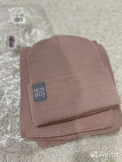 Комплект шапка и шарф женские