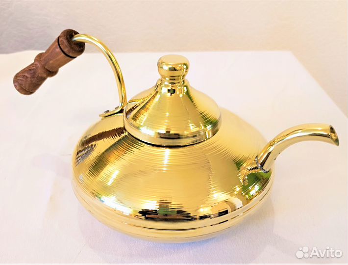 Латунный заварочный чайник