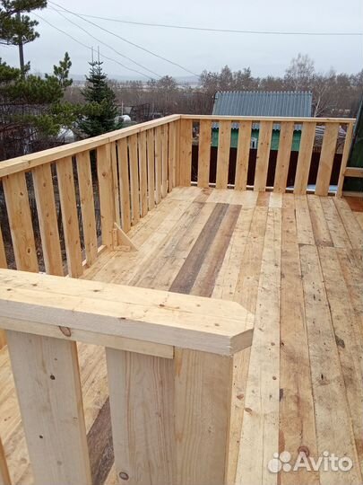 Строительство терраса веранда беседка