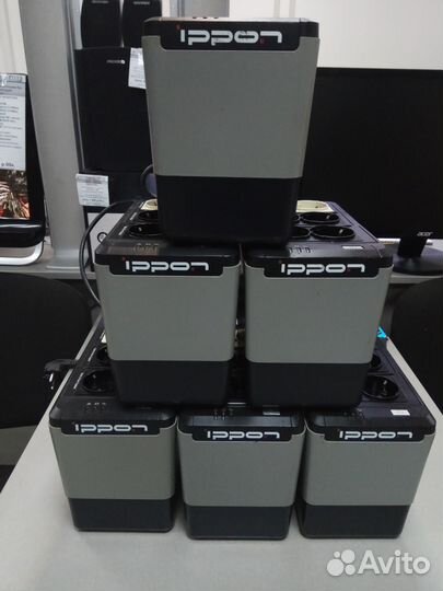 Ибп 600W UPS ippon Back Verso