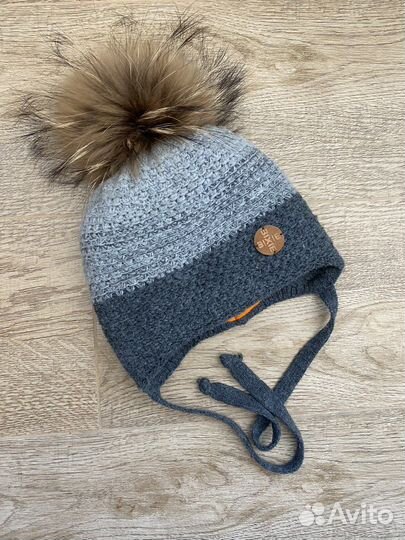 Шапка зимняя детская 48-50 и варежки
