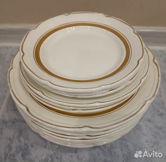Тарелки зик конаково СССР