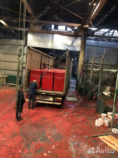 Мусорный бак металлический Арт 7234