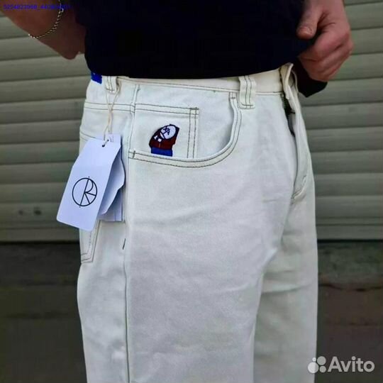 Джинсы Polar Big Boy широкие унисекс (Арт.18618)