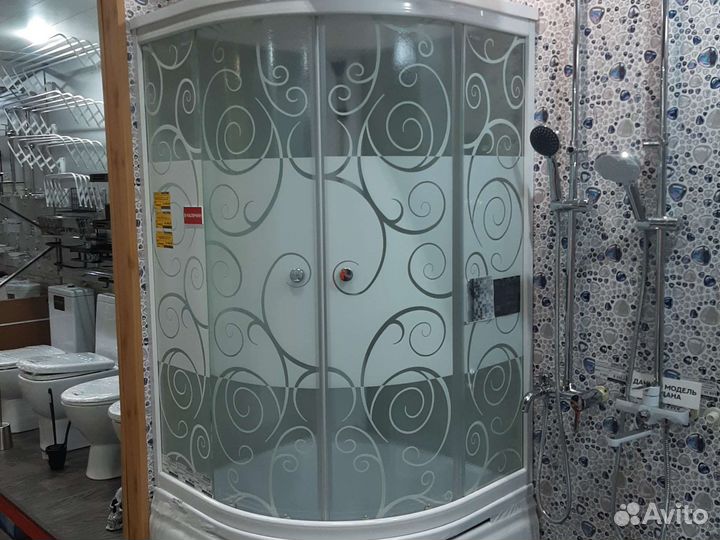 Сборка душевых кабин