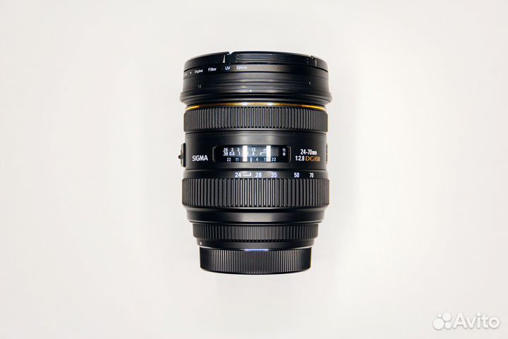 Объектив Sigma 24-70 f/2.8 DG HSM Canon + комплект