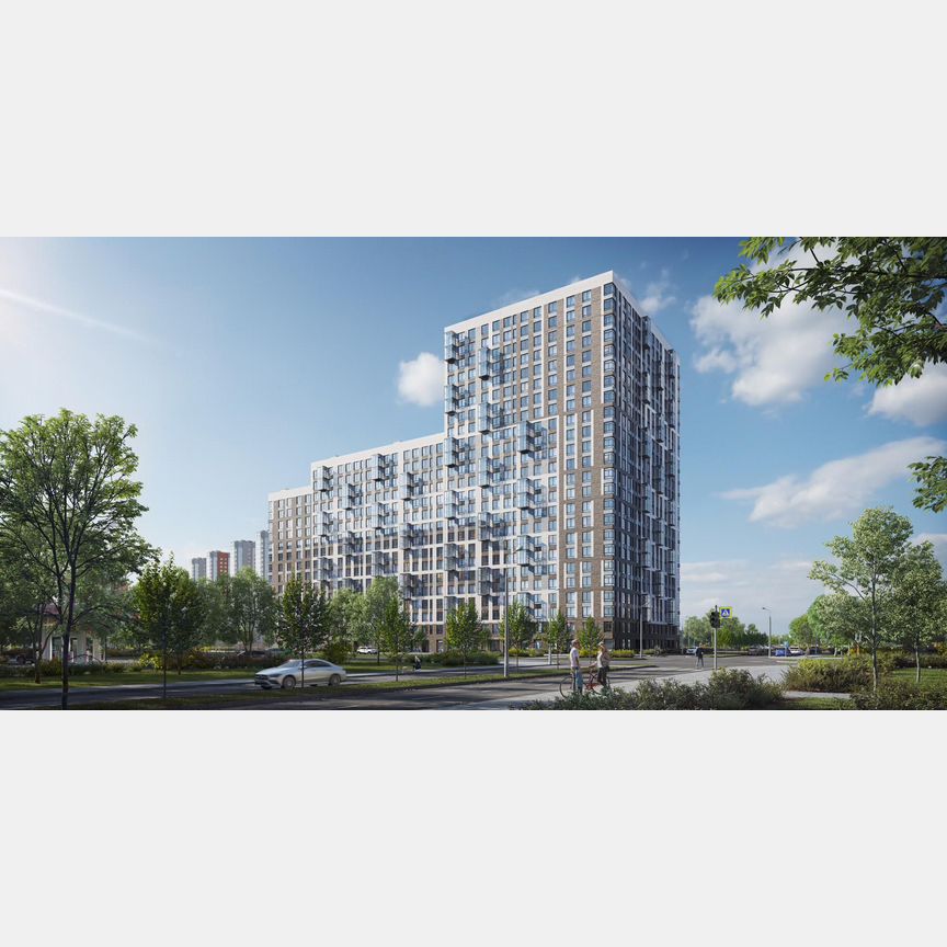 1-к. квартира, 36 м², 1/23 эт.