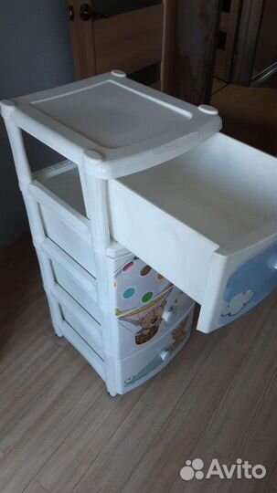 Комод детский пластиковый б/у