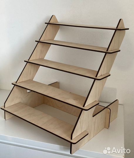 Витрина лесенка для ярмарки, стенд для торговли