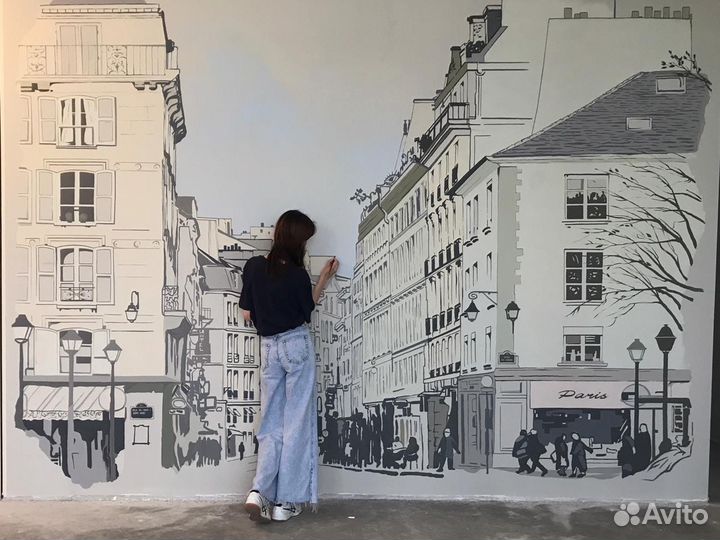 Художник роспись стен картина