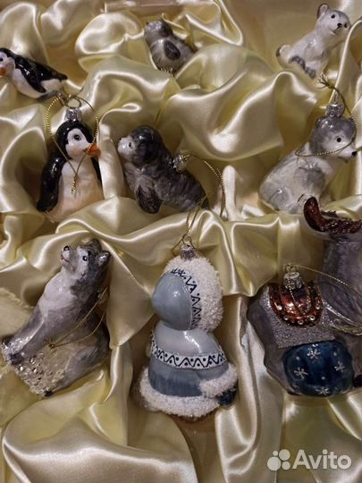 Елочные игрушки Ирена 9 шт