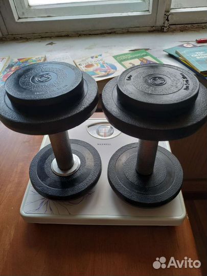Гантели разборные.5кг.пара