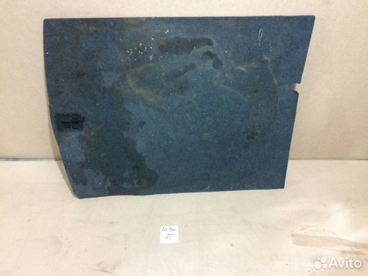 Обшивка и пол багажника audi A4 B6