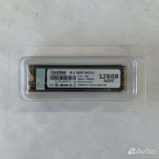 Нерабочий жесткий диск SSD CeaMere 128 gb