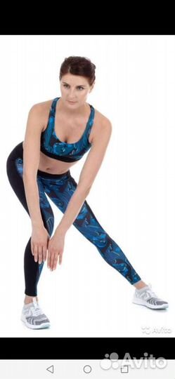 Костюм для фитнеса, размер s подойдёт на 42-44