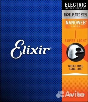 Струны 09-42 elixir 12002 nanoweb
