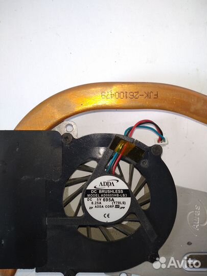 Система охлаждения ноутбука Samsung R55