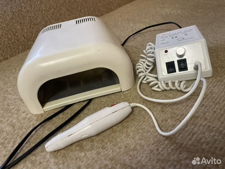 Лампа для маникюра и аппарат