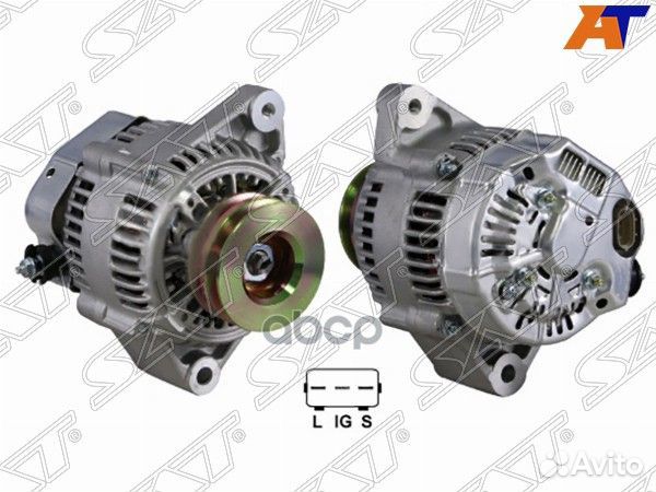 Генератор toyota land cruiser 80/100 4.2TD 92-9