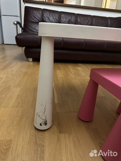 Стол и стул детский IKEA