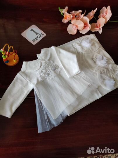 Комплект на выписку для девочки