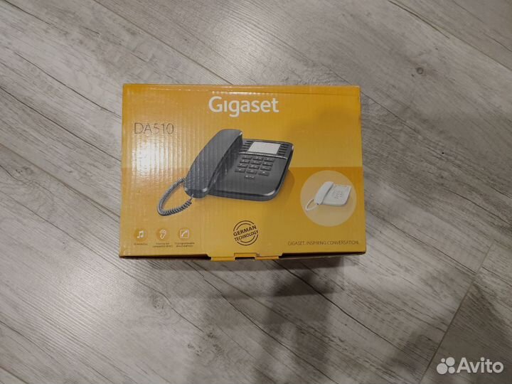 Новый Проводной телефон Gigaset DA510