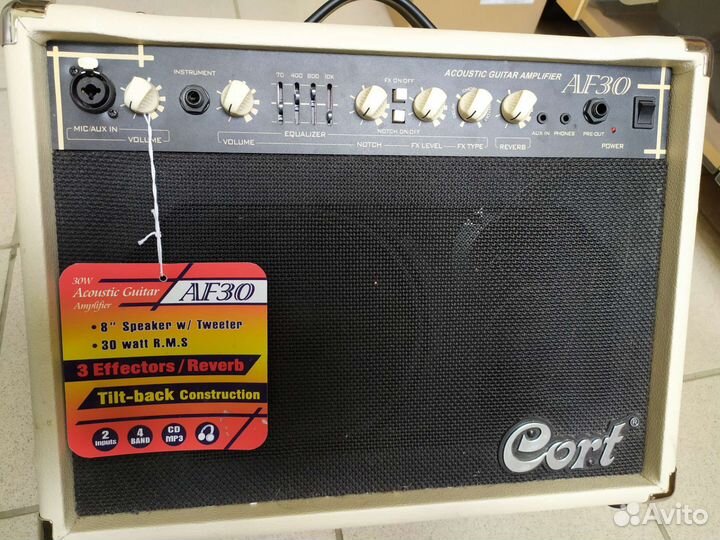 Гитара классическая новая, комбо усилитель