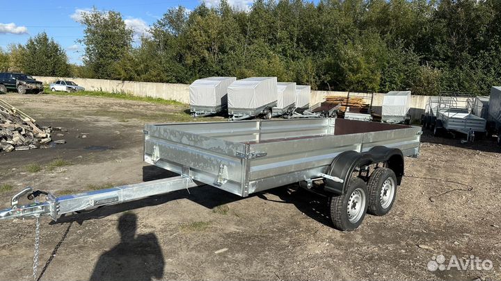 Прицеп излп двухосный 3.5х1.5 оцинкованный