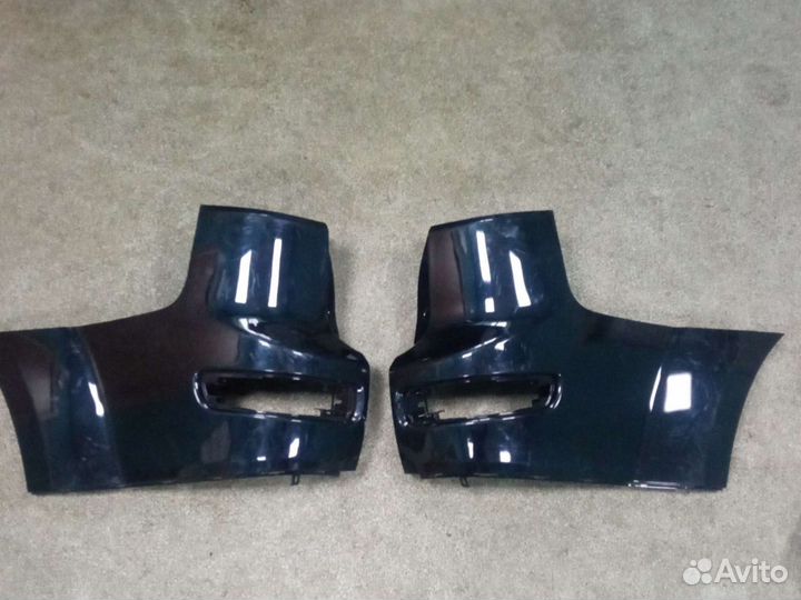 Бампер задний Outlander XL 2008 - (клык )