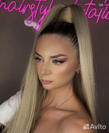 Хвост на резинке / накладной хвост / шиньен