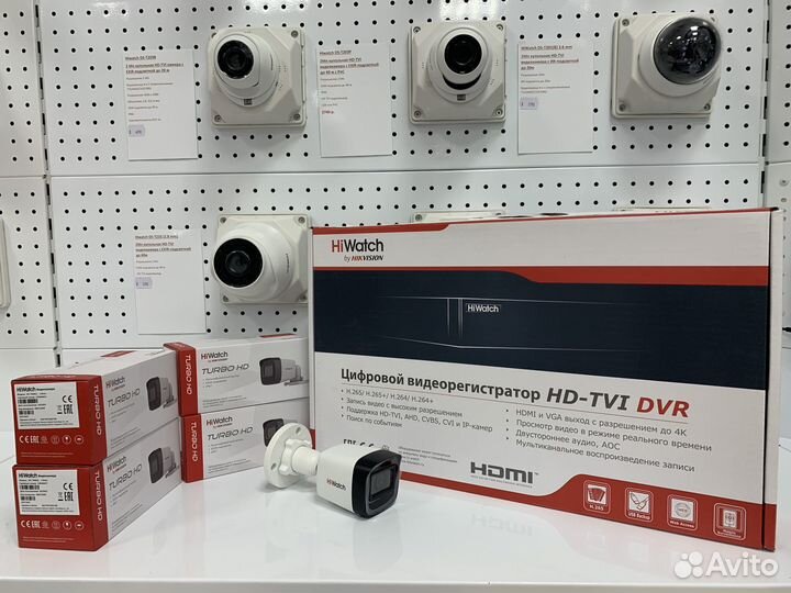 Уличное видеонаблюдение HiWatch 5мп