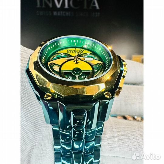 Invicta Reserve Хронограф Ronda Z60 Оригинал 52мм