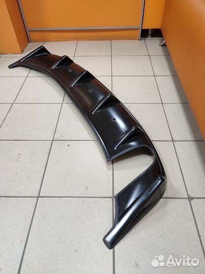 Накладка на задний бампер Lancer 10 короткая