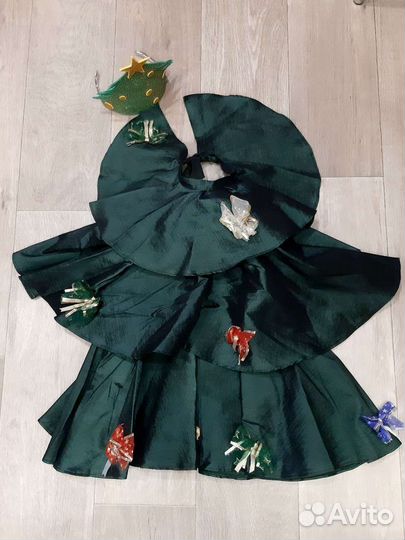 Новогодний костюм елочка 104