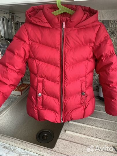 Пуховик для девочки 116