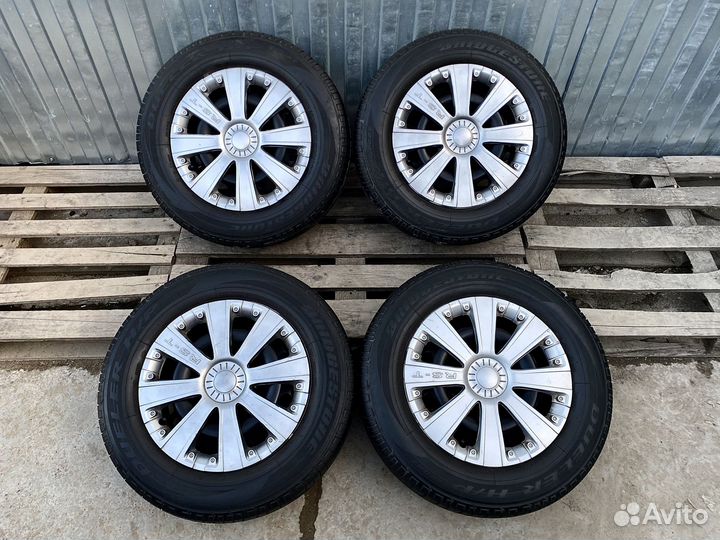 Колеса штампы Vag R16 5/112 + Bridgestone 215/65