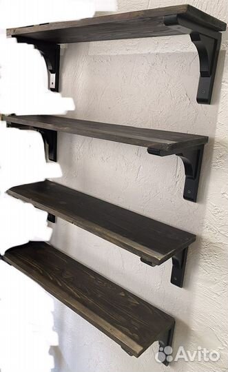 Полка настенная в стиле лофт