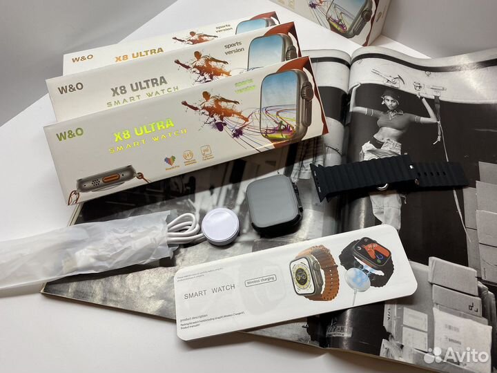 Смарт часы apple watch x8 ultra новые