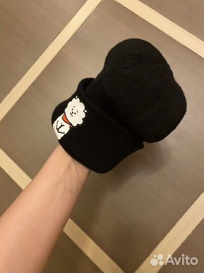 Шапка bt21 BTS Jin с RJ альпака