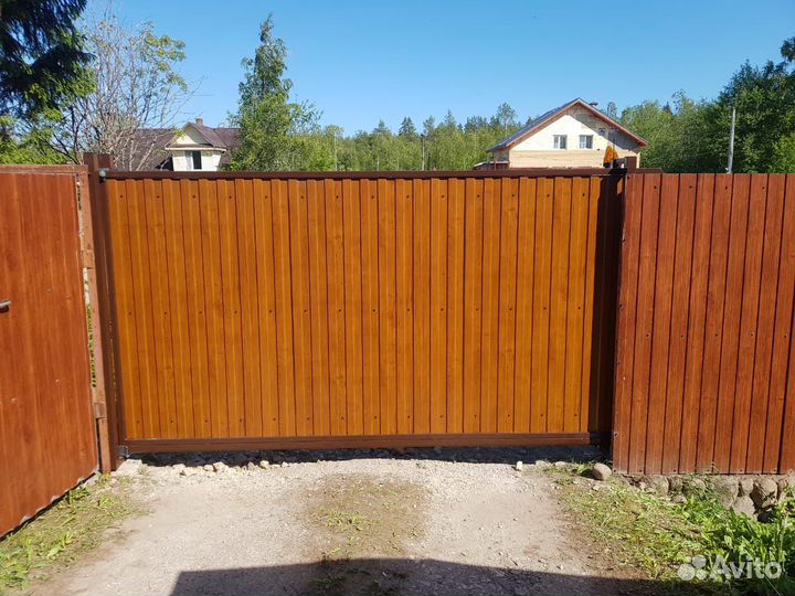 Откатные ворота